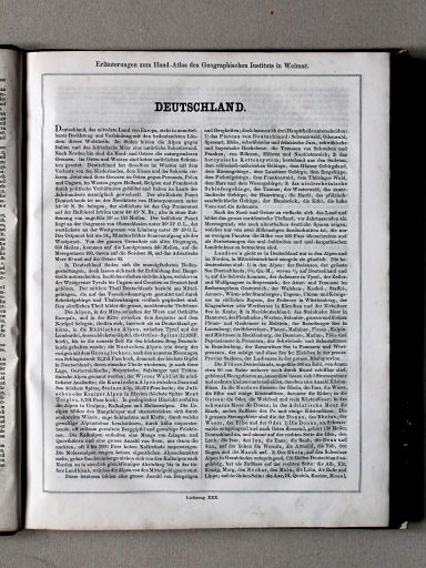 Scharff's Erläuterungen, ca. 1858
8.1 (30.1) Deutschland
