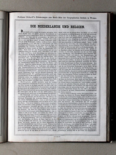 Scharff's Erläuterungen, ca. 1858
43.1 (2.1) Die Niederlande und Belgien
