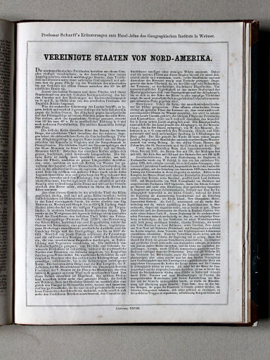 Scharff's Erläuterungen, ca. 1858
61.1 (28.1) Vereinigte Staaten von Nord-Amerika