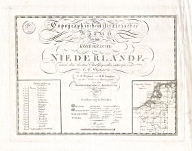 Topographisch-militairischer Atlas der Niederlande (1820)
Teutscher Titel