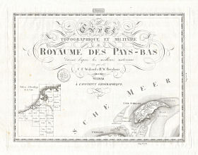 Topographisch-militairischer Atlas der Niederlande (1820)
Franz. Titel