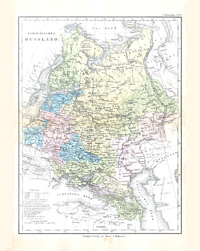 Glaser's Geographischer Hand-Atlas (1863)
19. Europäisches Russland