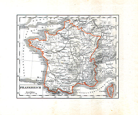 Glaser's Kleiner Atlas (ca. 1848)
12. Frankreich