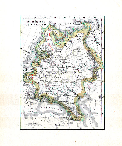 Glaser's Kleiner Atlas (ca. 1848)
19. Europäisches Russland