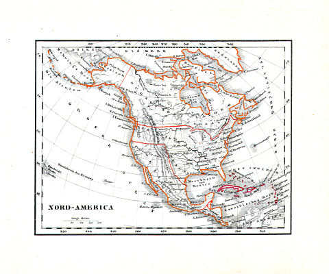 Glaser's Kleiner Atlas (ca. 1848)
23. Nord-America