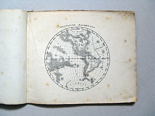 Glaser's Kleiner Atlas (ca. 1860)
1. Westliche Halbkugel