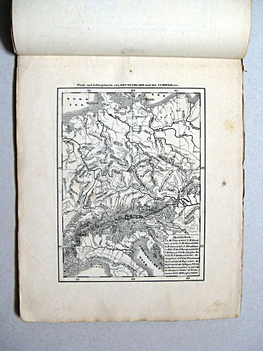 Glaser's Kleiner Atlas (ca. 1860)
4. Fluss- und Gebirgskarte von Deutschland und der Schweiz etc.