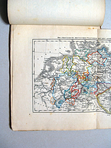 Glaser's Kleiner Atlas (ca. 1860)
Die preussisch-deutschen Provinzen mit den angränzenden Ländern