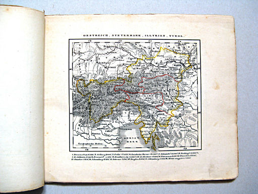 Glaser's Kleiner Atlas (ca. 1860)
10. Oestreich, Steyermark, Illyrien, Tyrol