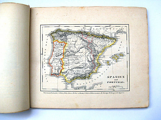 Glaser's Kleiner Atlas (ca. 1860)
11. Spanien und Portugal