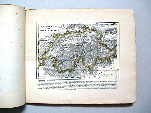Glaser's Kleiner Atlas (ca. 1860)
14. Schweiz und Liechtenstein