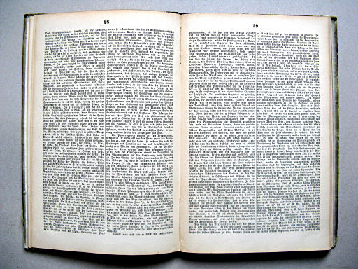 Glaser's Topisch-Physikalischer Atlas (1855)
Tekstdeel p. 28-29 / Text section p. 28-29