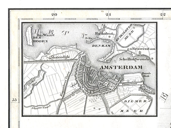Glaser's Vollständiger Atlas (1840)
18a. Amsterdam