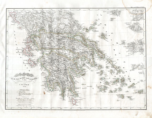 Glaser's Vollständiger Atlas (1840)
27. Griechenland