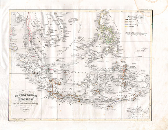 Glaser's Vollständiger Atlas (1840)
30. Ostindische Inseln