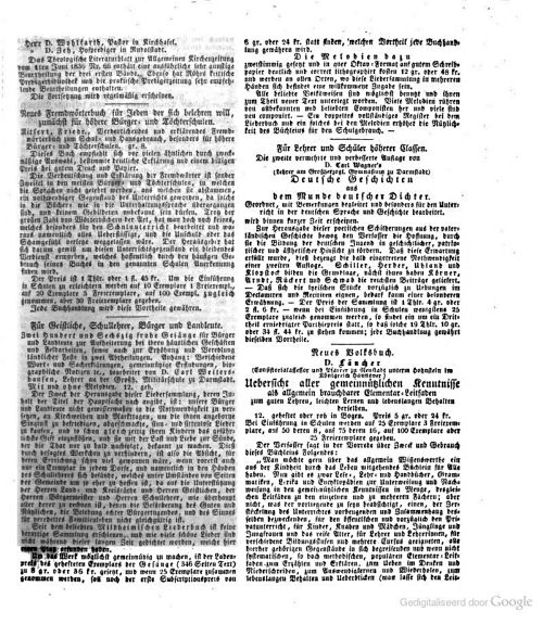Allgemeine Kirchen-Zeitung, 1836-08-14
Verlag von C.W. Leske, p. 3