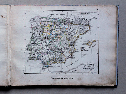 Leske, Vollständiger Schulatlas, ca. 1832
IV. Spanien und Portugal