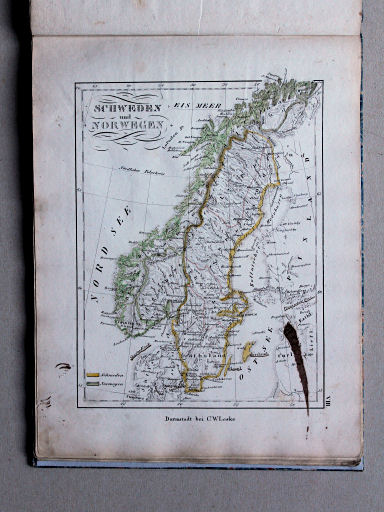 Leske, Vollständiger Schulatlas, ca. 1832
VIII. Schweden und Norwegen