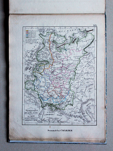 Leske, Vollständiger Schulatlas, ca. 1832
XIX. Europaeisches Russland