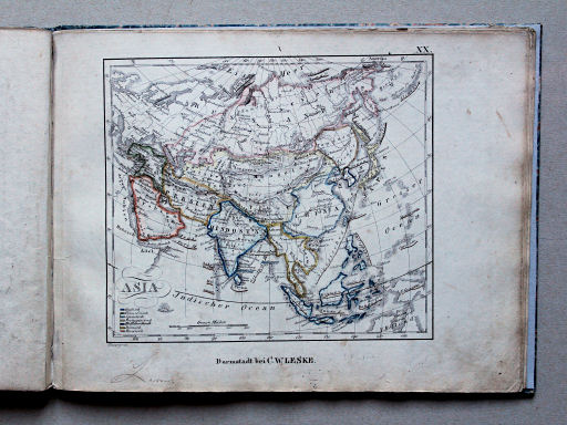 Leske, Vollständiger Schulatlas, ca. 1832
XX. Asia