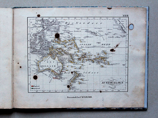 Leske, Vollständiger Schulatlas, ca. 1832
XXVII. Australien