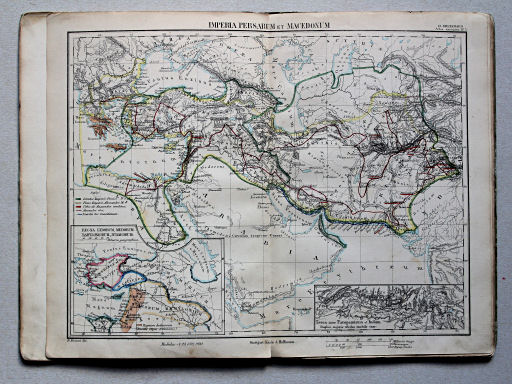 Rheinhard, Atlas Orbis antiqui, 1863
3. Imperia Persarum et Macedonum