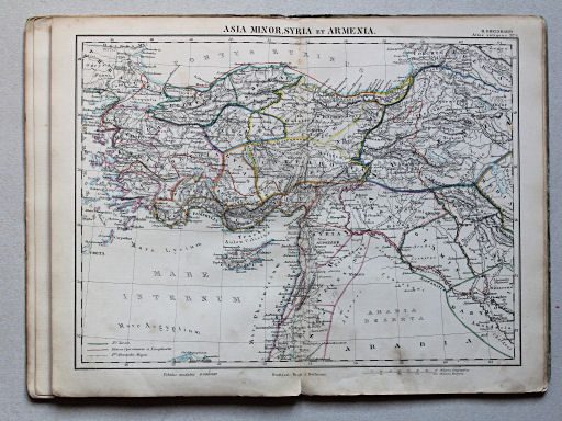 Rheinhard, Atlas Orbis antiqui, 1863
4. Asia minor, Syria et Armenia