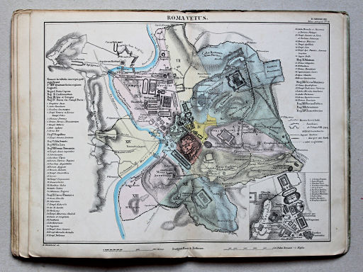 Rheinhard, Atlas Orbis antiqui, 1863
10. Roma vetus
