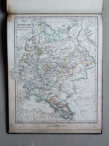 Grimm, Atlas, 1836
11. Karte von Russland Eüropäischen Antheils