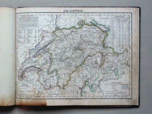 Grimm, Atlas, 1836
16. Die Schweiz