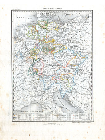 Woerl: Atlas über alle Theile der Erde, 1838
9. Deutschland (II)