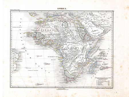Woerl: Atlas über alle Theile der Erde, 1838
25. Africa