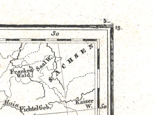 Woerl: Atlas über alle Theile der Erde, 1839 (Oestr. Ausg.)
19 (5) Frankreich