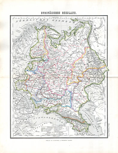 Hand- und Schulatlas, V.F. Klun (1869)
16. Europäisches Russland