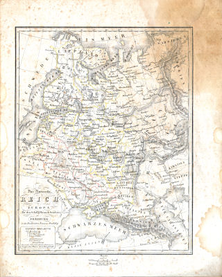 Neuer allgemeiner Hand- und Schul-Atlas, 1829
17. Das Russische Reich in Europa
Europees Rusland / Russia in Europe