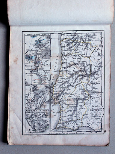 Heunisch, Neuer Hand-Atlas, ca. 1832
8. Portugal mit den Colonien