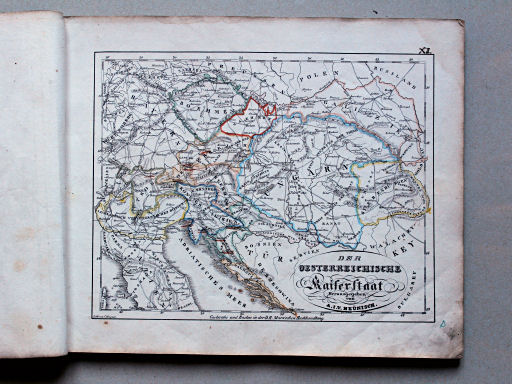 Heunisch, Neuer Hand-Atlas, ca. 1832
12. Der Oesterreichische Kaiserstaat