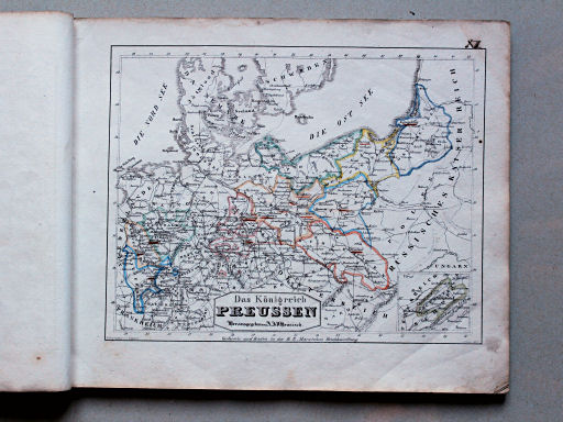 Heunisch, Neuer Hand-Atlas, ca. 1832
13. Das Königreich Preussen