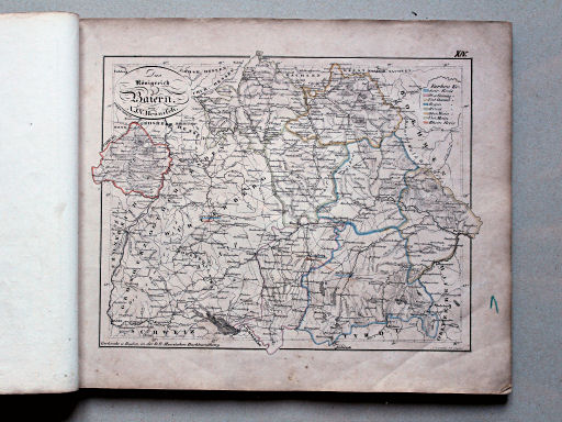 Heunisch, Neuer Hand-Atlas, ca. 1832
14. Das Königreich Baiern