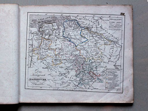 Heunisch, Neuer Hand-Atlas, ca. 1832
16. Das Königreich Hannover