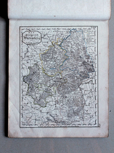 Heunisch, Neuer Hand-Atlas, ca. 1832
17. Das Königreich Würtemberg