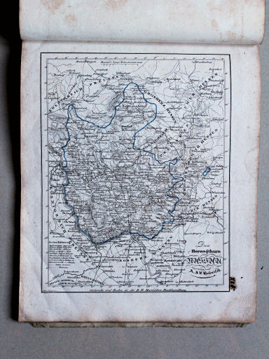 Heunisch, Neuer Hand-Atlas, ca. 1832
25. Das Herzogthum Nassau