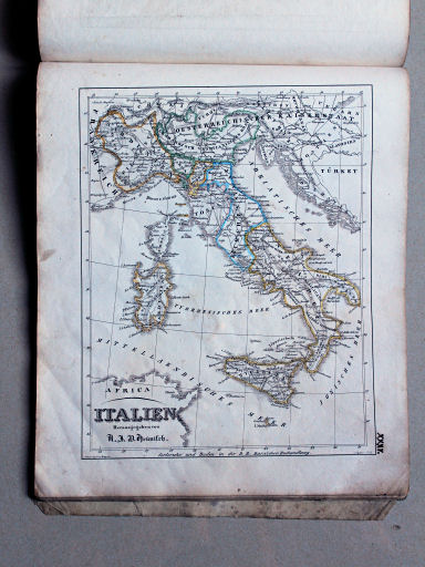 Heunisch, Neuer Hand-Atlas, ca. 1832
35. Italien