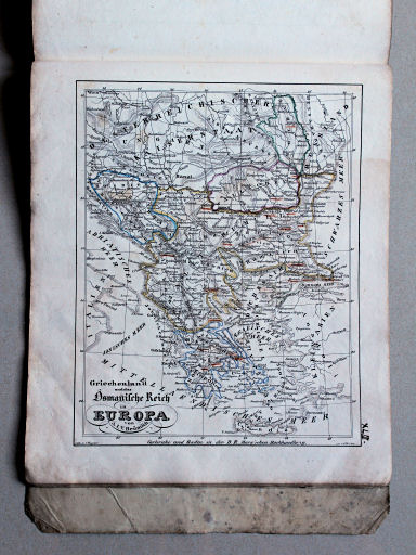 Heunisch, Neuer Hand-Atlas, ca. 1832
43. Griechenland und das Osmanische Reich in Europa
