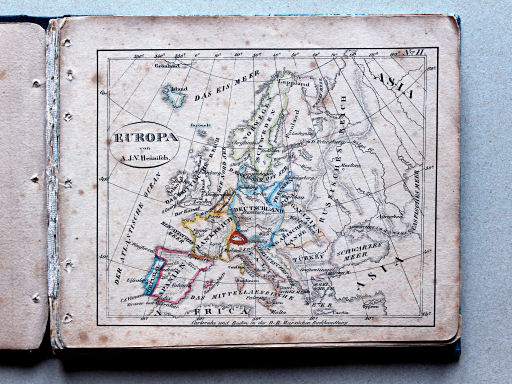Heunisch, Taschen-Atlas, ca. 1827
2. Europa
