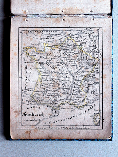 Heunisch, Taschen-Atlas, ca. 1827
4. Frankreich