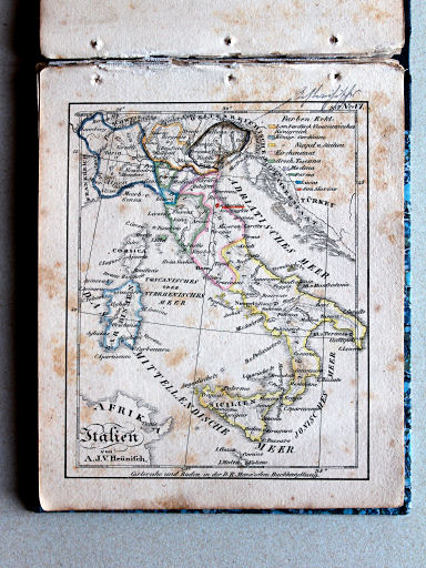Heunisch, Taschen-Atlas, ca. 1827
6. Italien