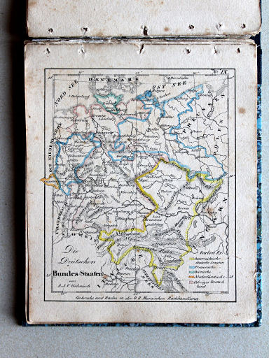 Heunisch, Taschen-Atlas, ca. 1827
9. Die Deutschen Bundes-Staaten