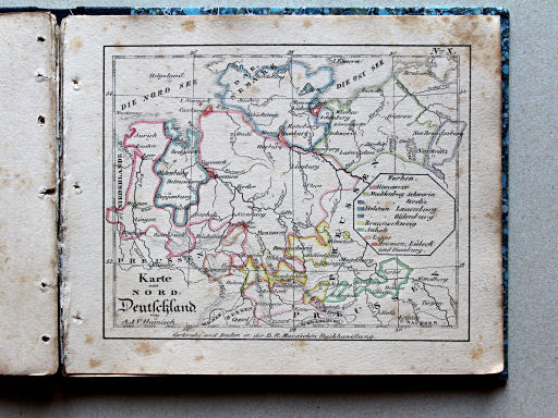 Heunisch, Taschen-Atlas, ca. 1827
10. Karte von Nord-Deutschland