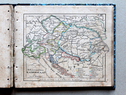 Heunisch, Taschen-Atlas, ca. 1827
14. Oesterreichischer Kaiserstaat